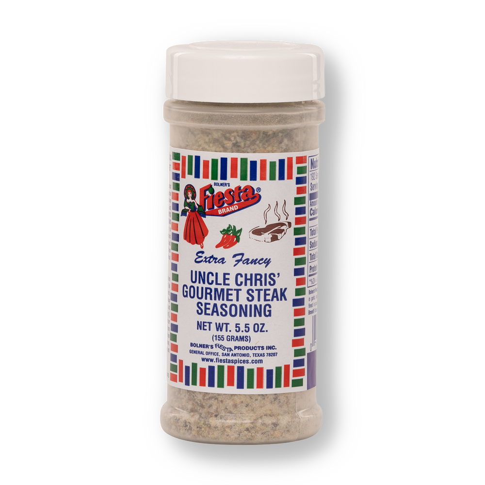 Bolners Fiesta Uncle Chris Gourmet Steak Seasoning