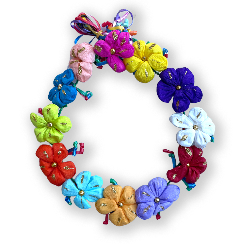 Fiesta Flower Crown Add-On
